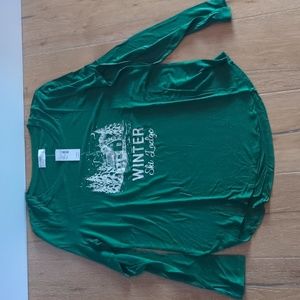 NWT winder ski Lodge top from maurices